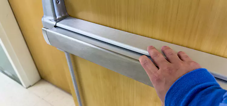 Installing a Push Bar on a Door Reynoldsburg